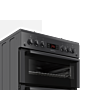 Blomberg GGN65N 60cm Double Oven Gas Cooker with Gas Hob - Anthracite