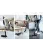 Bosch BCS71HYGGB Cordless Vacuum Cleaner 60 Minutes Run Time - White/Aqua White/Aqua