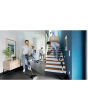 Bosch BCS71HYGGB Cordless Vacuum Cleaner 60 Minutes Run Time - White/Aqua White/Aqua