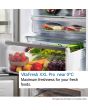Bosch KGN392LAGG 60cm 60/40 Total No Frost Fridge Freezer - Stainless Steel Look 