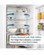 Bosch KGN392LAGG 60cm 60/40 Total No Frost Fridge Freezer - Stainless Steel Look 