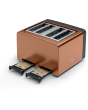 Bosch TAT4P449GB 4 Slice Toaster - Copper
