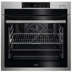 Aeg Bse782380m 59.5Cm Built In Electric Single Oven - Anti-Fingerprint - Stainless Steel