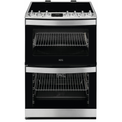 AEG CIB6734ACM 6000 Steambake Double Cavity Electric Induction Full 60X60 Cm Catalytic Stainless Ste