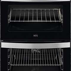 AEG CIB6743ACM Stainless Steel Double Oven Induction Cooker