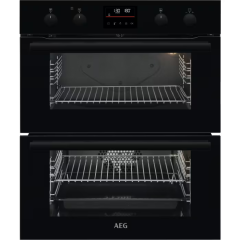 AEG DUB535060B 
Multifunction undercounter double oven, Stainless Fascia, Retractable Rotary Control