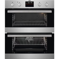 AEG DUB535060M 
Multifunction undercounter double oven, Stainless Fascia, Retractable Rotary Control