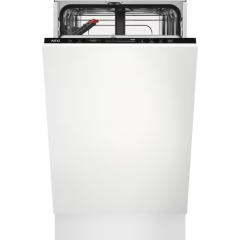 AEG FSB73427Z 
Fully integrated 45cm GlassCare dishwasher, 9ps, D, 44dB, 9.9L, QuickSelect touch con