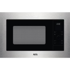 AEG MSE2527DM 
25L Black centre with Antifingerprint Stainless steel frame, Semi built in, Microwave