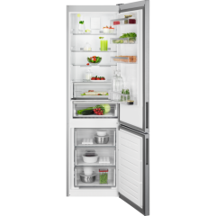 AEG RCB636E2MX 59.5cm 70/30  Fridge Freezer - Stainless Steel