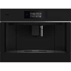 AEG TC8NK7T Bean to cup compact coffee machine. Pre-programmed coffee including espresso, long and a