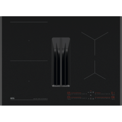 AEG TCH74B01FZ 6000 SaphirMatt Induction Extractor Hob 70cm