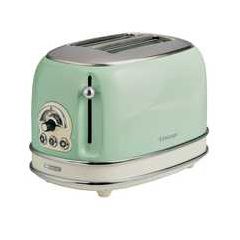 Ariete 00C015514ARAS Vintage 2 Slice Toaster Green