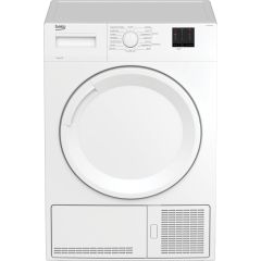 Beko DTKCE90021W 9Kg Condenser Tumble Dryer With Sensor Programmes - White White