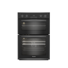 Blomberg RODN9202DX 59.4cm Built In Electric Double Oven - Dark Steel Dark Steel