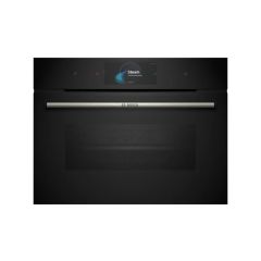 Bosch CSG7584B1 59.4cm Built-In Compact Steam Oven - Black