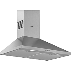 Bosch DWP74BC50B Pyramid Chimney Hood – Series 2, 75cm wide, pyramid design, push buttons, 3 speeds,