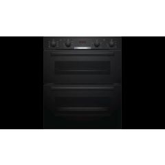 Bosch NBS533BB0B Double Built Under Double Oven - Black