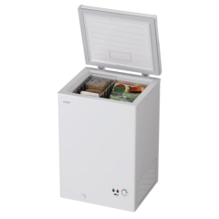 Candy CCHH 100 EK 100L Chest Freezer, - E Rated White
