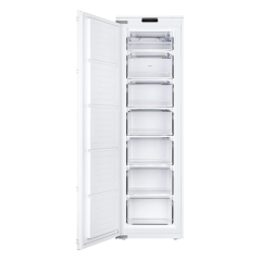 Candy CUS518EWK Integrated Tall Freezer, 177cm 