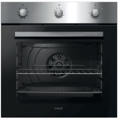 Candy FIDCX602 60 cm multifunction oven, 8F, 65 Litre capacity, Minute minder, Stainless Steel 