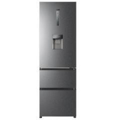 Haier HETR3619FWMG 60cm Frost Free 60/40 split Fridge Freezer - Silver