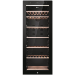 Haier HWS84GNF 84 Bottle Single Zone Wine Cooler - Black 