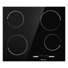 Hisense E6431C 59.5cm Ceramic Hob - Black Black