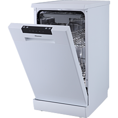 Hisense HS523E15WUK Slimline Dishwasher - White - 10 Place Settings 