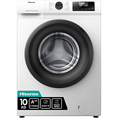 Hisense WF1Q1041BW 10kg 1400 Spin, Steam Washing Machine - White 