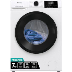 Hisense WF1Q7021BW 7kg 1200 Spin, Steam Washing Machine - White 
