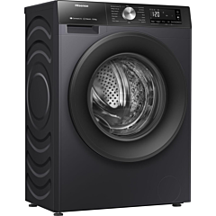 Hisense WF3S1043BB3 10.5kg 1400 Spin Steam Washing Machine - Black 