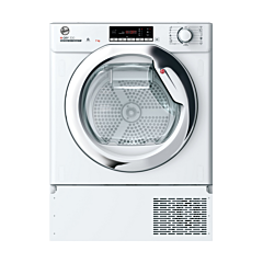 Hoover BATD H7A2TCE-80 7kg Built-In Heat Pump Dryer White