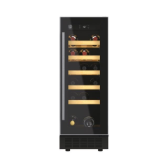 Hoover HWCB 30  UK/N  HWCB30UK/N 29.5cm Built In Wine Cooler - Black
