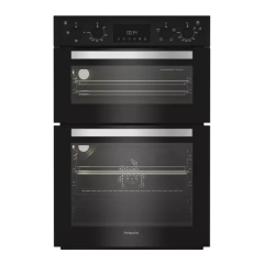 Hotpoint DIH 10D B Built In Electric Double Oven - Black