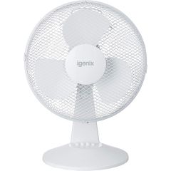 Igenix DF1210 12' Desk Fan White