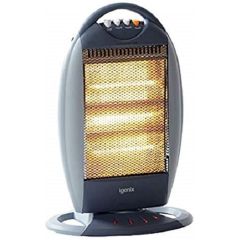 Igenix IG9514 1.2Kw Halogen Heater Grey