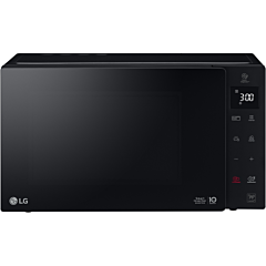 Lg MH6535GIS Microwave Oven with Grill and Touch Control Panel - Black 