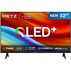 Metz 32MQH6800ZUK 32" Metz HD Smart QLED TV with Freely Power by Tivo - Black 