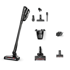 Miele TRIFLEXHX3C_D Triflex HX3 Cat & Dog Vacuum - Obsidian Black 