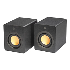 Mitchell Acoustics USTREAM CUBE Active stereo wireless Speakers - Black 