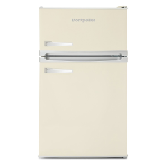 Montpellier MAB2035C 48cm 20/80 Fridge Freezer - Cream