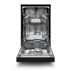 Montpellier MDWD1064K 45cm Black Freestanding Dishwasher - 10 Place settings, 6 Programme, 4 Tempera