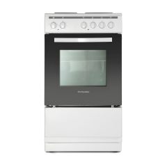 Montpellier MSE46W 50Cm Freestanding Cooker White