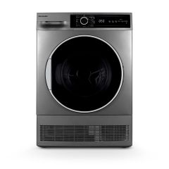 Montpellier MTDC8SDS 8kg Sensor Dry Condenser Tumble Dryer in Silver 