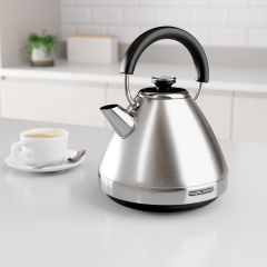 Morphy Richards 100130 1.5 Litres Venture Pyramid Rapid Boil Kettle - Brushed Stainless Steel