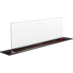 Neff I98WMM1S7B 90cm Worktop ventilation, clear glass with Ambient Light, seamless installation opti