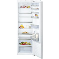Neff KI1813FE0G 177x55.8 built in fridge, FreshSafe 2, FreshSafe, Bottle rack, LED Light, 7 glass sh