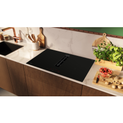 Neff V58PHQ4C0 80cm Venting hob, Twist Touch Control, 2 x Combi Zone + Ventilation, Favourite Button