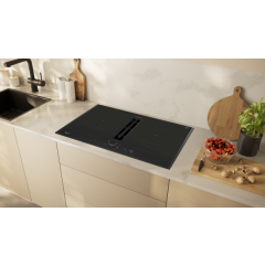 Neff V68AUX4C0 80cm Venting hob, Anthracite Grey Twist pad, 2 x Flex + Ventilation, Favourite Button